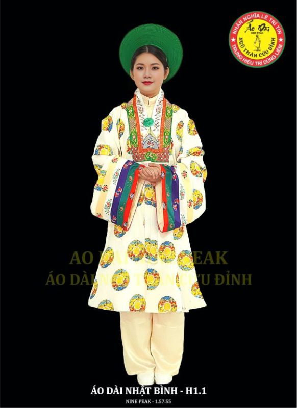 ÁO NHẬT BÌNH TRẮNG VẢI GẤM