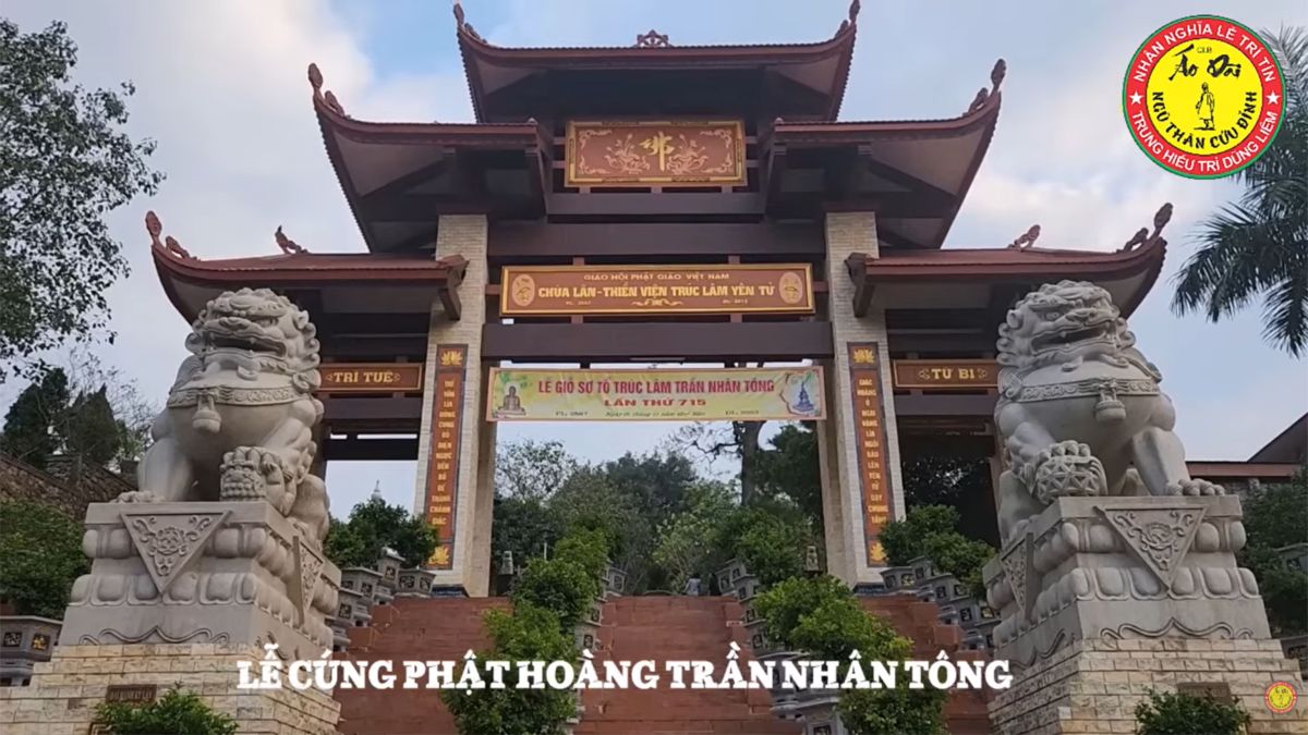 LỄ TƯỞNG NIỆM 715 NĂM PHẬT HO&Agrave;NG TRẦN NH&Acirc;N T&Ocirc;NG TAI CH&Ugrave;A L&Acirc;N Y&Ecirc;N TỬ 13/12/23 4/4 HVL-C&Aacute;T BI TPHCM 70