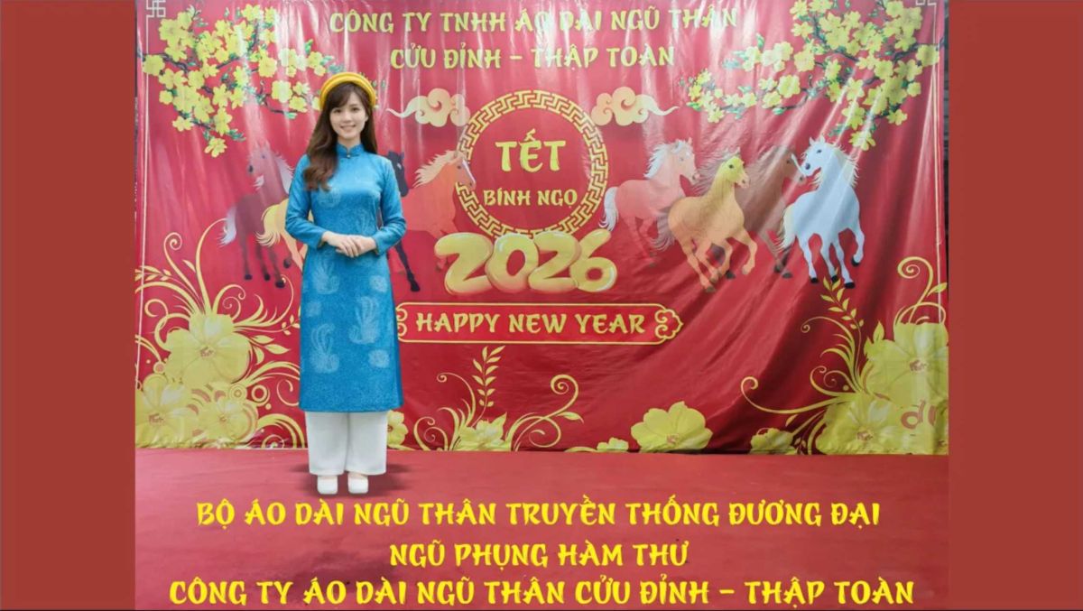 BỘ &Aacute;O D&Agrave;I NGŨ TH&Acirc;N TRUYỀN THỐNG ĐƯƠNG ĐẠI NGŨ PHỤNG H&Agrave;M THƯ HVL 2