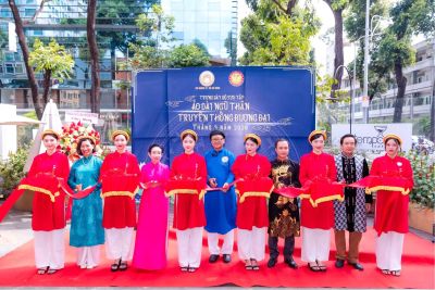 SỰ KIỆN TRƯNG B&Agrave;Y BỘ SƯU TẬP &Aacute;O D&Agrave;I NGŨ TH&Acirc;N TRUYỀN THỐNG ĐƯƠNG ĐẠI TẠI 125 PASTEUR