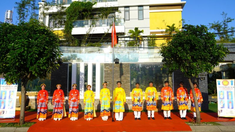 TIN TỨC TUẦN THỨ 30 &ndash; 52 TUẦN LỄ MẶC &Aacute;O D&Agrave;I CH&Agrave;O CỜ C&Ocirc;NG TY TNHH &Aacute;O D&Agrave;I NGŨ TH&Acirc;N CỬU ĐỈNH &ndash; THẬP TO&Agrave;N